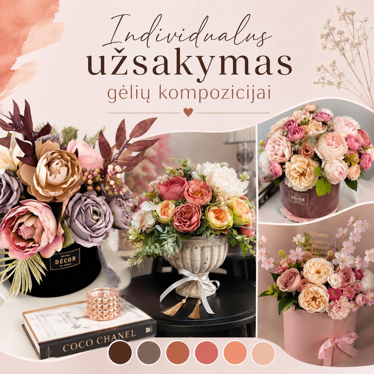Individual order - flower arrangement