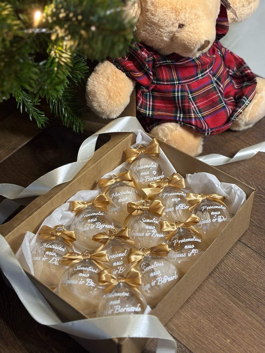 Personalized Christmas toys - Cream