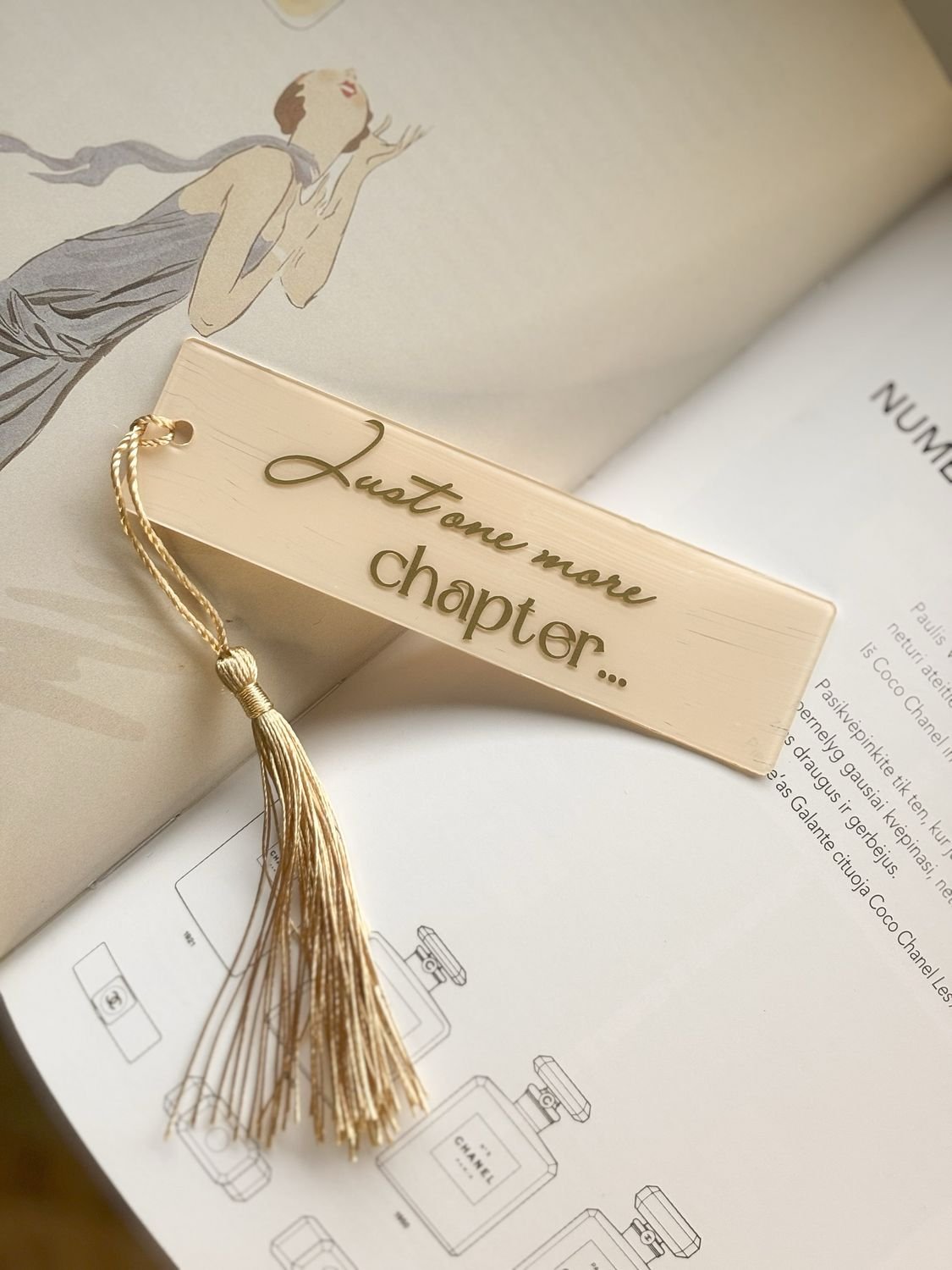 Book tab - Just one more chapter..