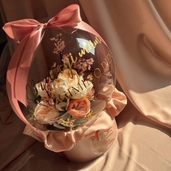 Personalized balloon - Spring colors
